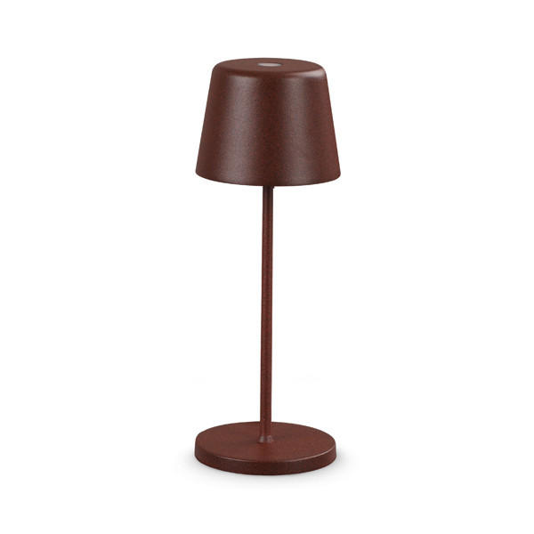 AUßENLEUCHTE 7,5/20,8 cm   - Mokka, KONVENTIONELL, Metall (7,5/20,8cm) - Ideal Lux