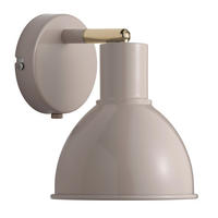 WANDLEUCHTE Pop 20/15.5/19 cm  - Beige, Design, Metall (20/15.5/19cm) - Nordlux