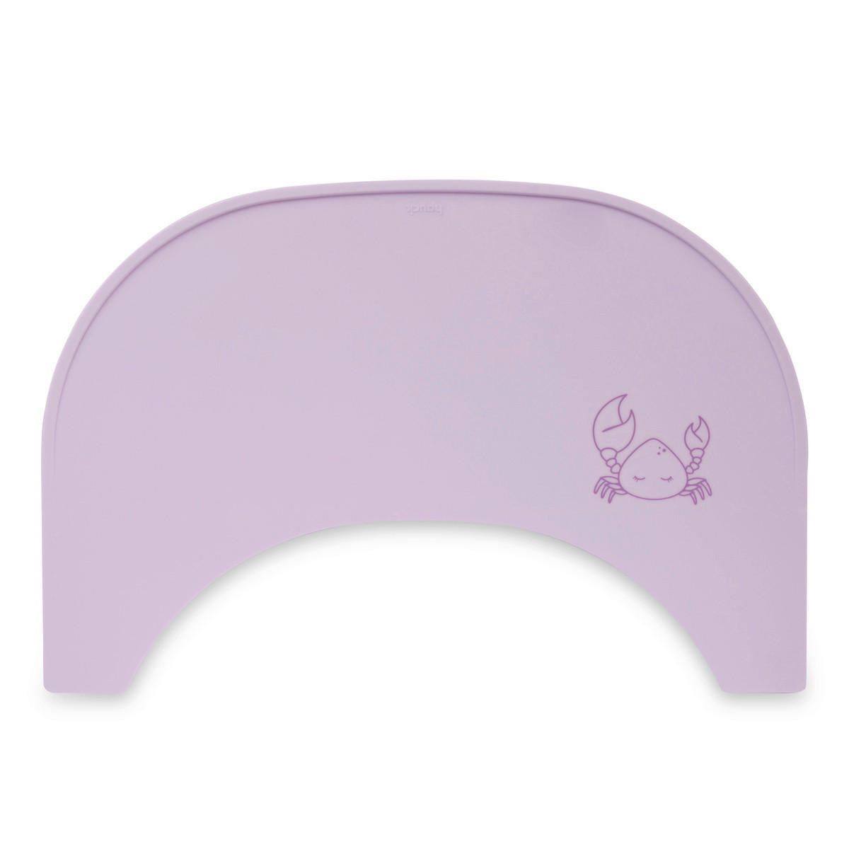 ESS- UND SPIELBRETT Highchair Tray Mat  - Lila, Basics, Kunststoff (28/0,5/42,5cm) - Hauck