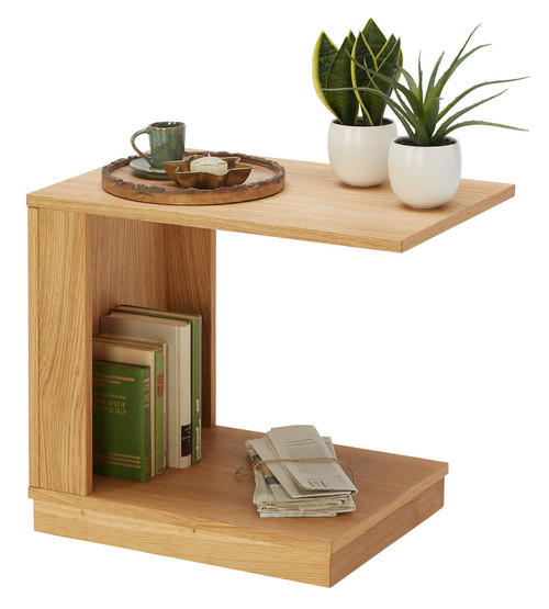 COUCHTISCH in Holz 60/40/52 cm  - Eichefarben, MODERN, Holz (60/40/52cm) - Joka