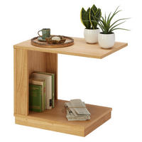 COUCHTISCH in Holz 60/40/52 cm  - Eichefarben, Modern, Holz (60/40/52cm) - Joka
