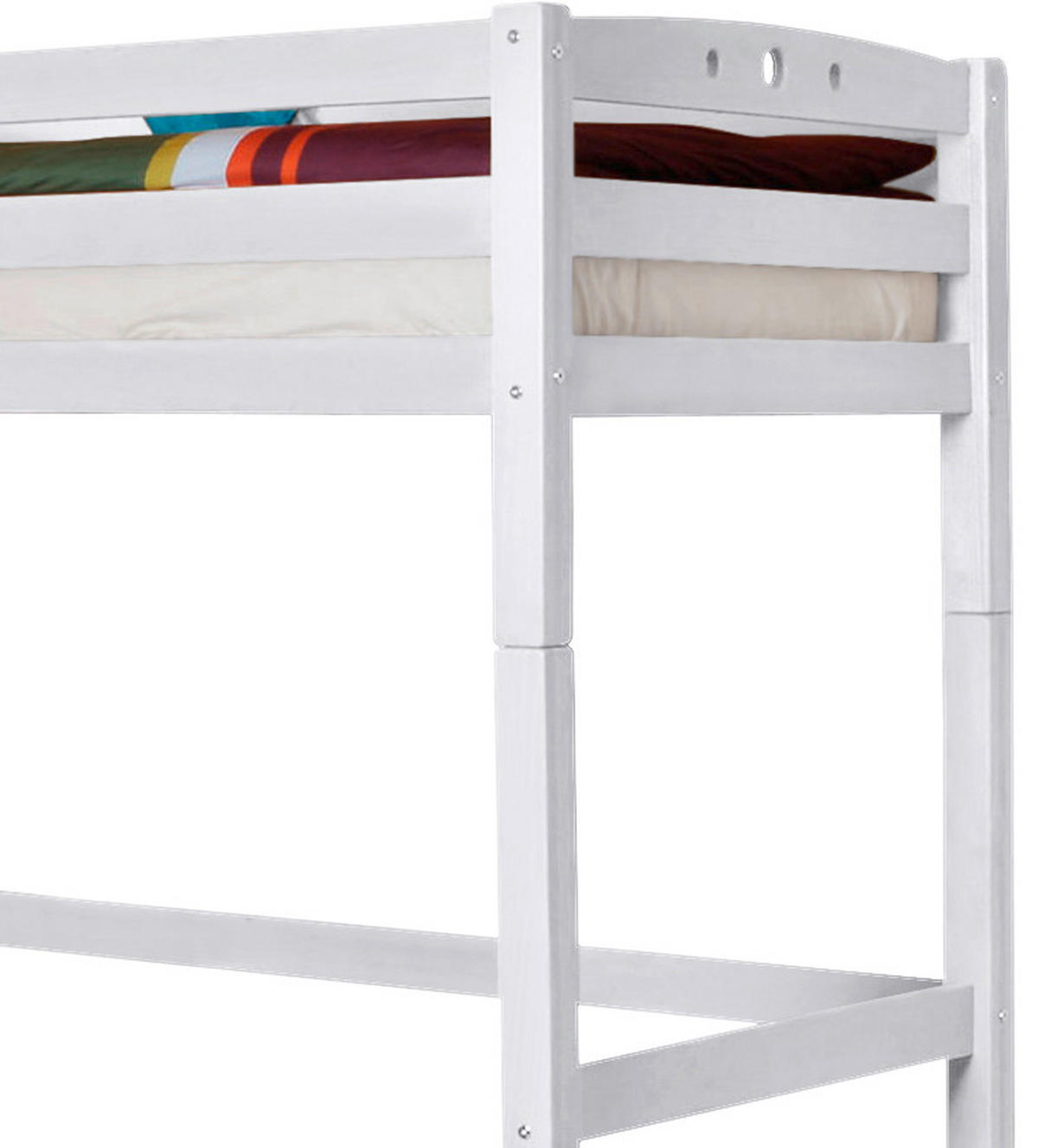 HOCHBETT 90/200 cm Weiß  - Weiß, Basics, Holz (90/200cm) - MID.YOU