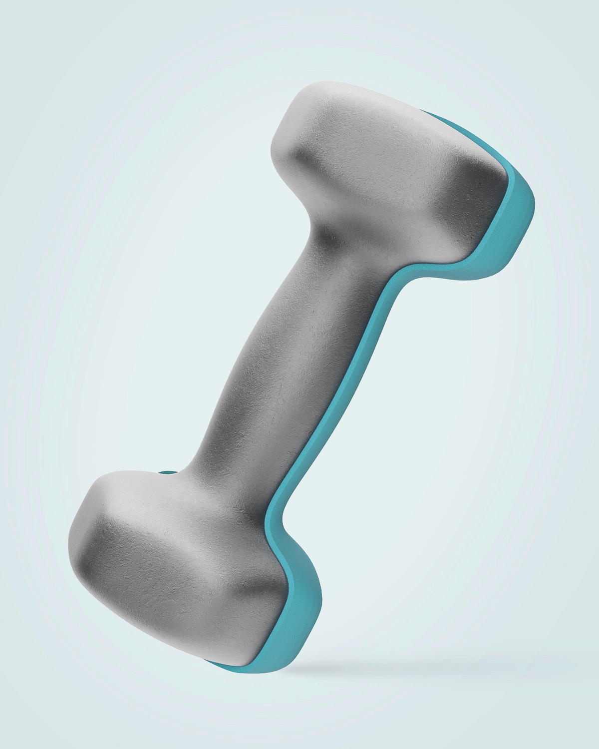 FITNESS-SET - Hellrosa/Dunkelblau, Basics, Metall (38.5/14.5/35.5cm)