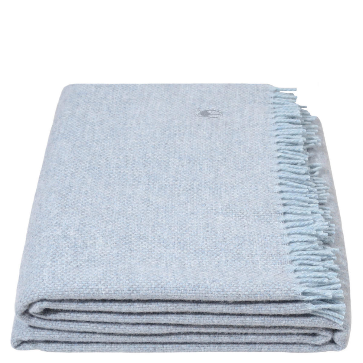 DOMÁCÍ DEKA, střižní vlna, 130/190 cm - světle modrá, Basics, textil (130/190cm) - Zoeppritz