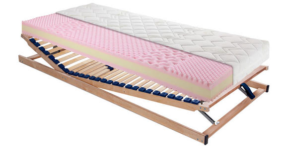 MATRATZENSET 90/200 cm  - Naturfarben, Basics, Holz (90/200cm) - Sleeptex