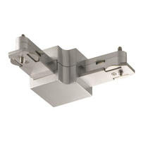 SCHIENENSYSTEM-VERBINDER m6 HV Track 6   - Nickelfarben, Basics, Metall (6,5/2,2cm) - Fischer & Honsel