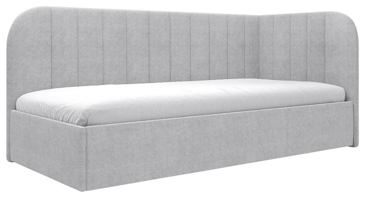 POLSTERBETT 90/200 cm, inkl. Lattenrost, Bettkasten,  in Grau  - Schwarz/Grau, MODERN, Holz/Holzwerkstoff (90/200cm) - MID.YOU