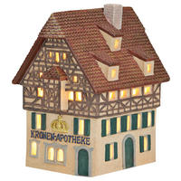 DEKOHAUS  - Beige/Braun, Basics, Keramik (11/17/16cm)