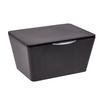 LÅDA MED LOCK  14/10/19 cm  - svart, Basics, plast (14/10/19cm)