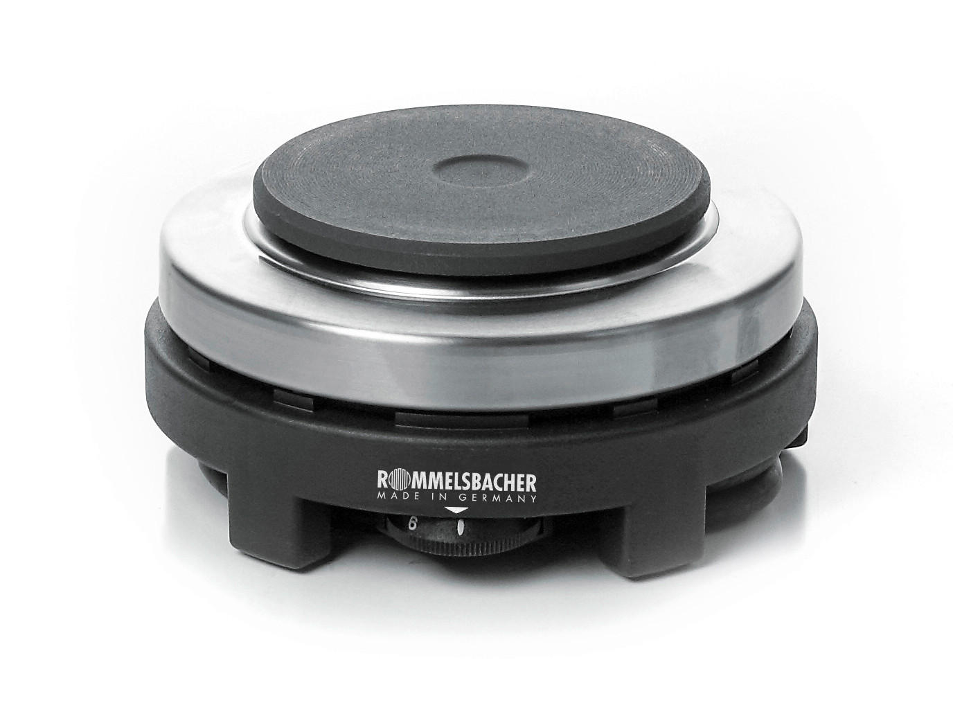 KOCHPLATTE  - Schwarzchrom, Basics, Metall (14/7/14cm) - Rommelsbacher