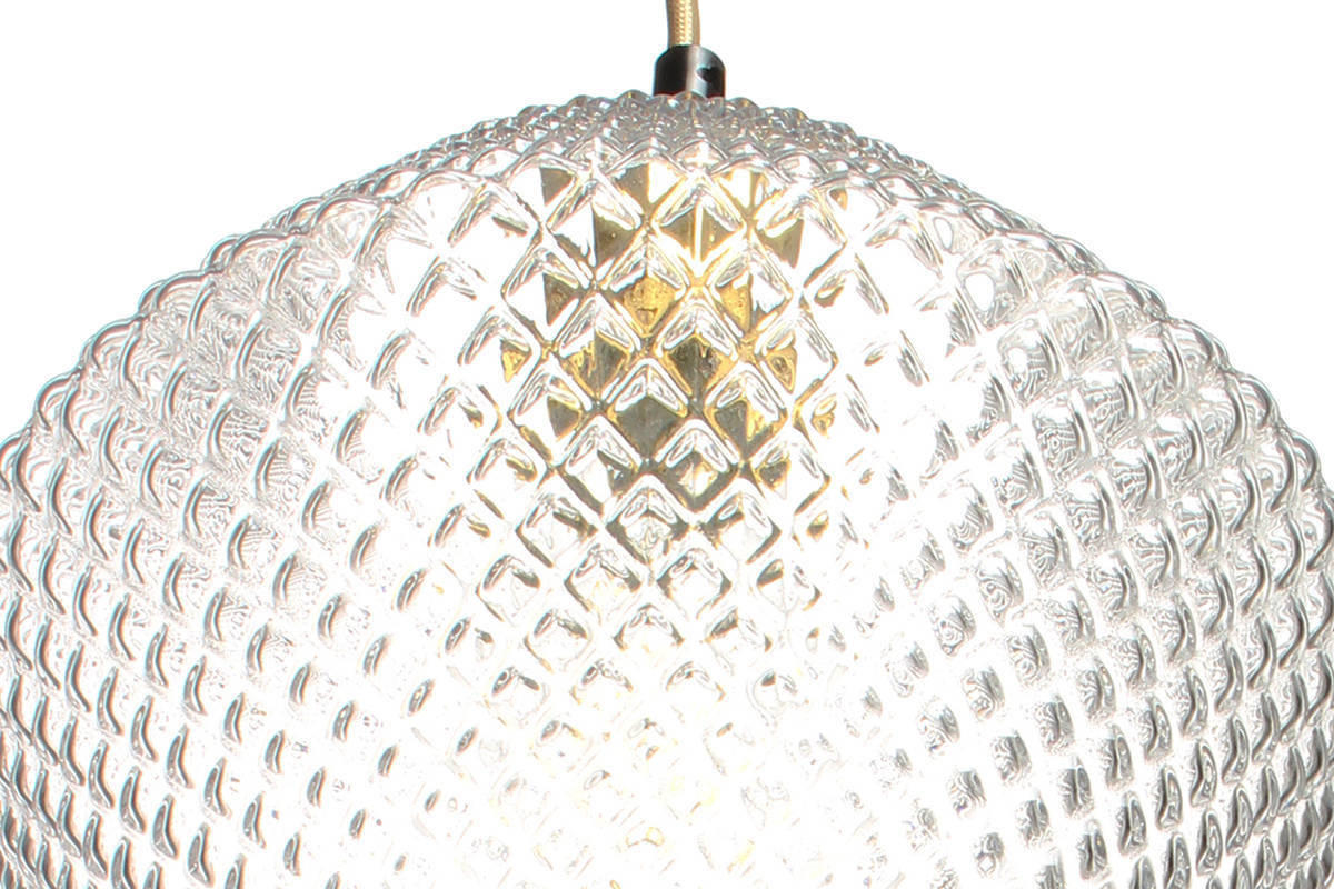 ZÁVĚSNÉ SVÍTIDLO,  22/27/22 cm - čiré, Trend, sklo (22/27/22cm) - P & B
