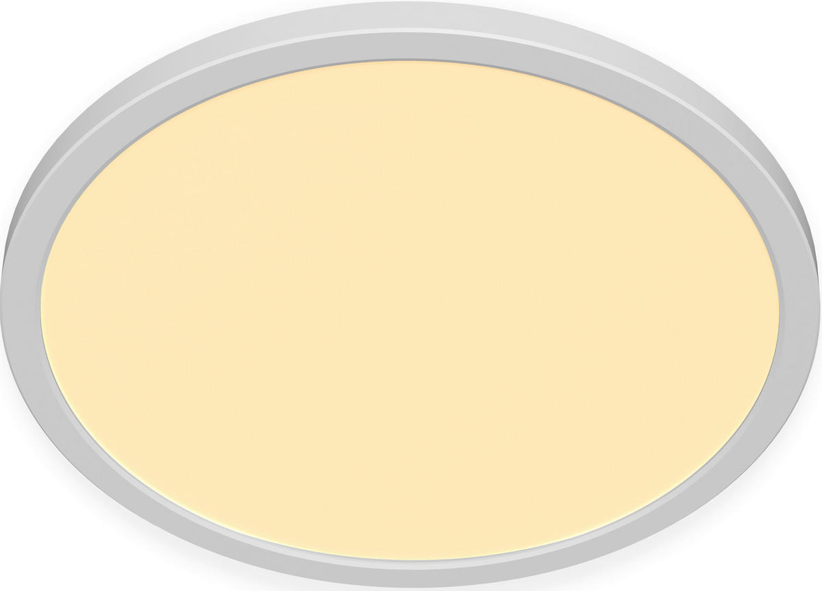 LED PLAFONJERA  - bela, Osnovno, plastika (40/2,5cm) - Boxxx