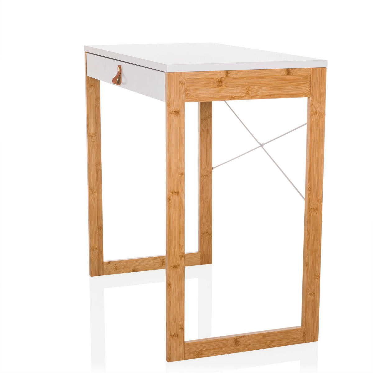 SKRIVBORD 80/75/42 cm  i vit  - vit, Modern, trämaterial/trä (80/75/42cm) - MID.YOU