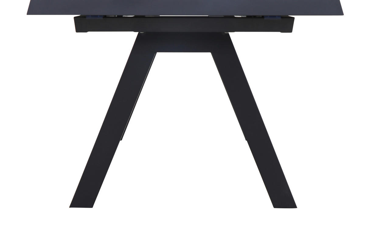 GARTENTISCH 160-200/90/77 cm Metall rechteckig  - Anthrazit/Teakfarben, Basics, Holz/Metall (160-200/90/77cm) - Siena Garden
