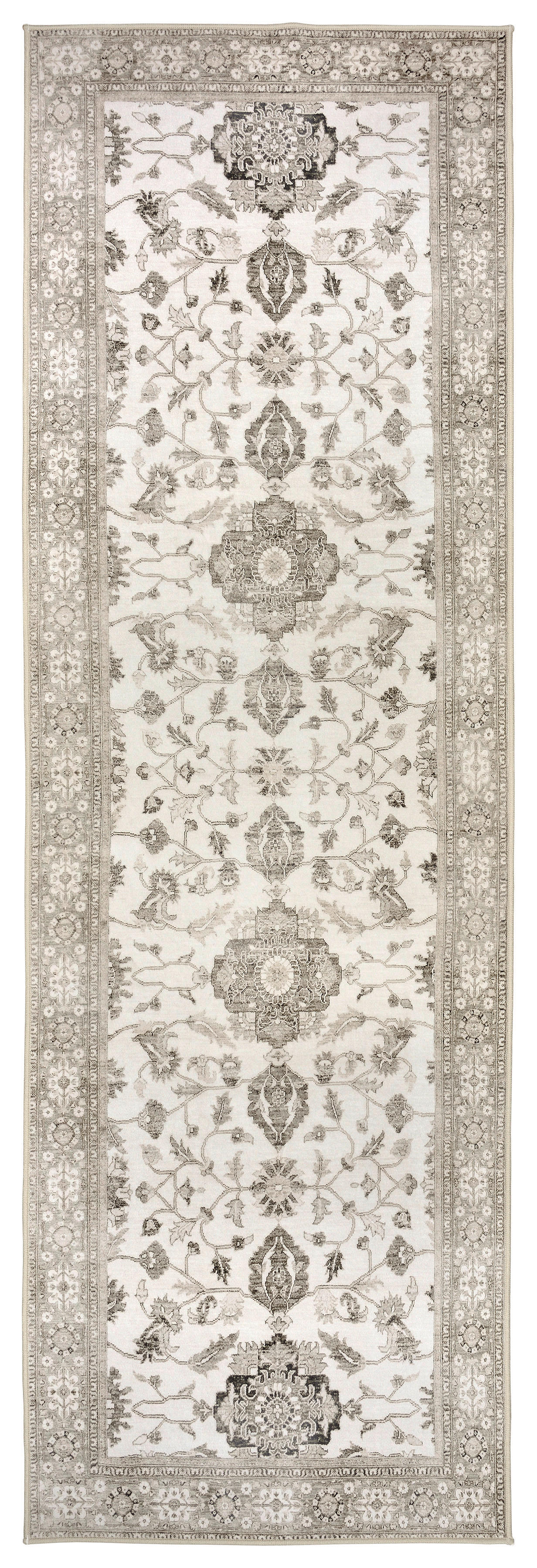 BEHÚŇ, 80/250 cm, béžová, perleťová - perleťová/béžová, Design, textil/plast (80/250cm) - Lindorug