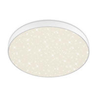 LED PLAFONJERA  - crna, Dizajnerski, plastika (38,7/3,6cm)