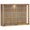 HÄNGEVITRINE in Honigeiche  - Honigeiche, Design, Glas/Holzwerkstoff (83/60/18cm) - MID.YOU