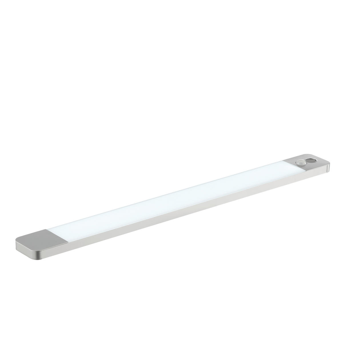 PODGRADNA SVETILJKA  - boja aluminijuma, Osnovno, metal/plastika (40/1/4cm)