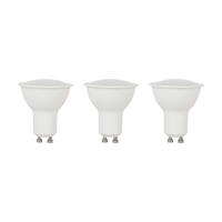 3-AS LED IZZÓ SZETT   4,9 W GU10  - fehér, Basics, műanyag/fém (5/5,7cm) - Boxxx