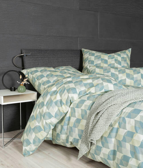 BETTWÄSCHE CHINCHILLA-S Flanell 135/200 cm  - Gelb/Grün, Design, Textil (135/200cm) - Janine