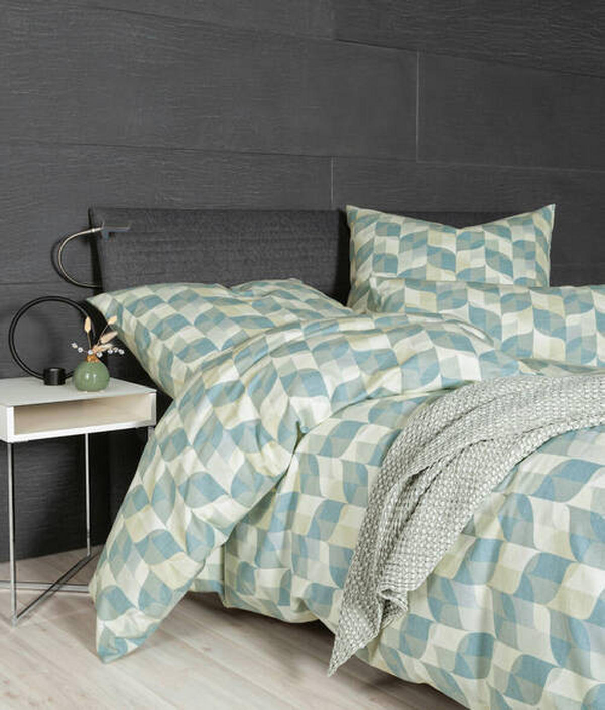 BETTWÄSCHE CHINCHILLA-S Flanell 135/200 cm  - Gelb/Grün, Design, Textil (135/200cm) - Janine