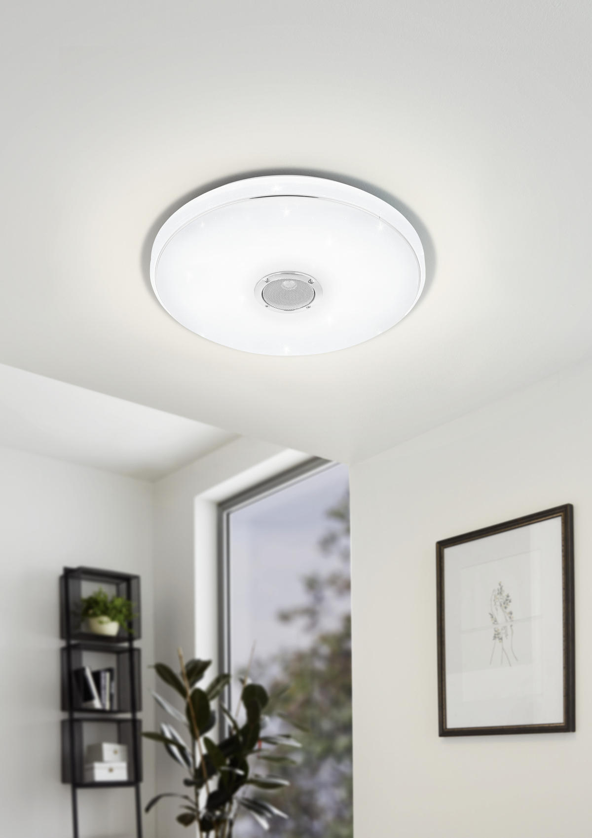LED-DECKENLEUCHTE - Weiß, MODERN, Kunststoff (40/5,5cm)