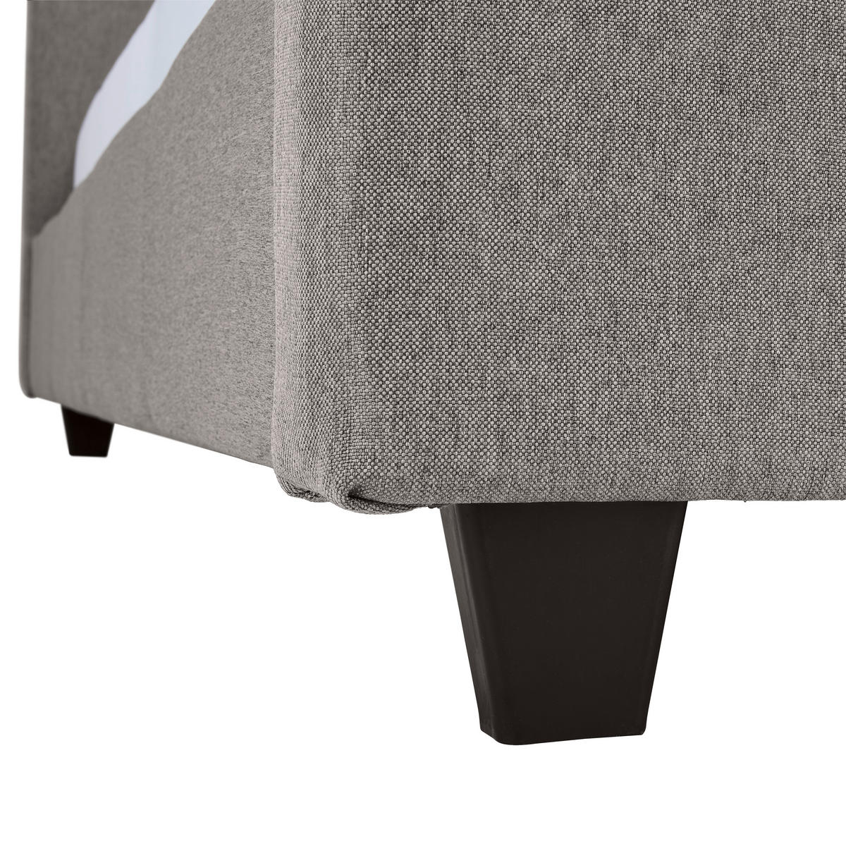 TAPECIRANI KREVET   180/200 cm   svijetlo siva  - svijetlo siva, Moderno, drvo/tekstil (180/200cm) - Carryhome