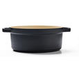 KOCHTOPF 4.26 L  - Edelstahlfarben/Creme, Basics, Metall (24/10,5cm) - Homeware Profession.