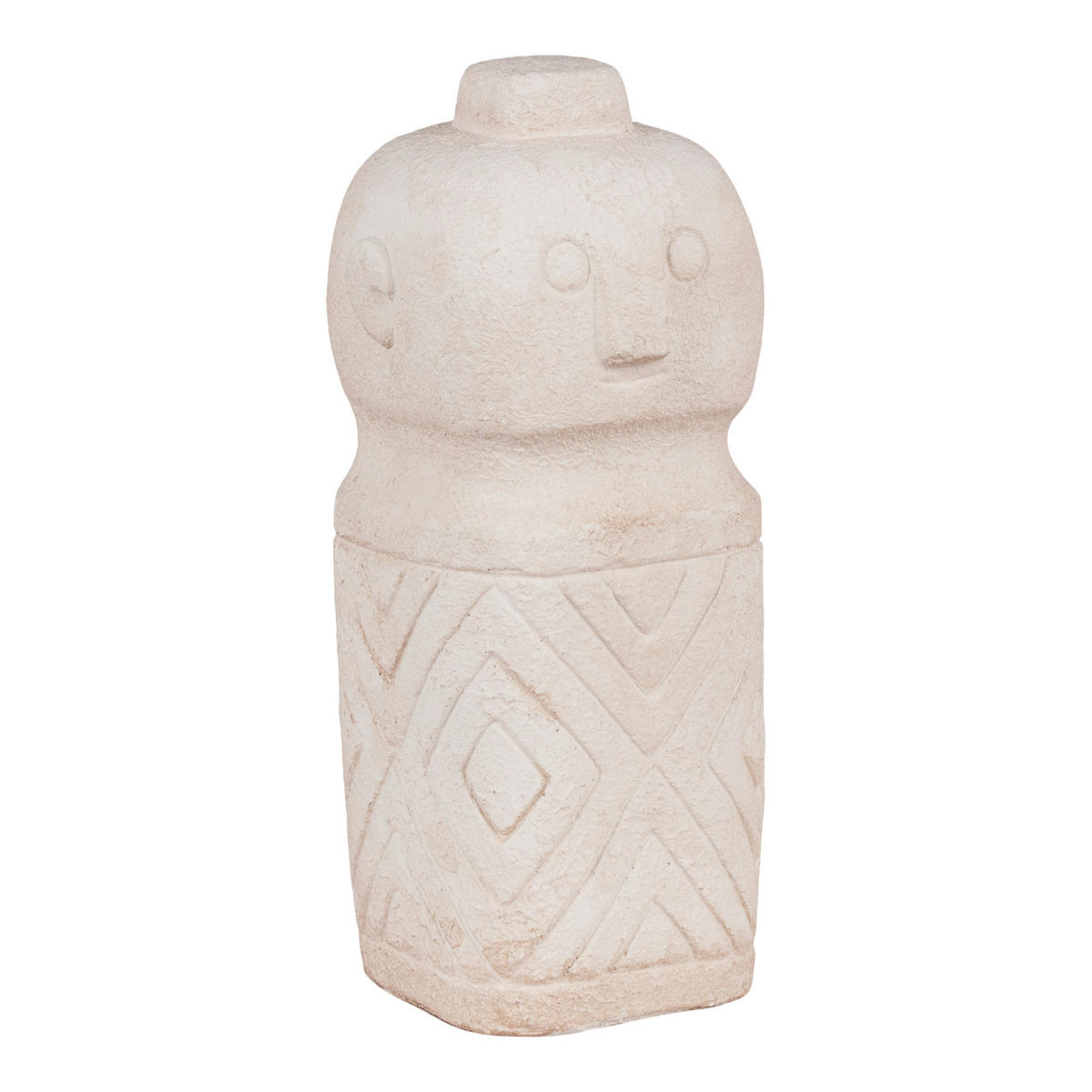 SKULPTUR - Beige, Basics, Stein (6,5/15/6,5cm)