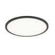 LED-PANEEL  - Schwarz, Basics, Kunststoff/Metall (45/5cm) - Novel