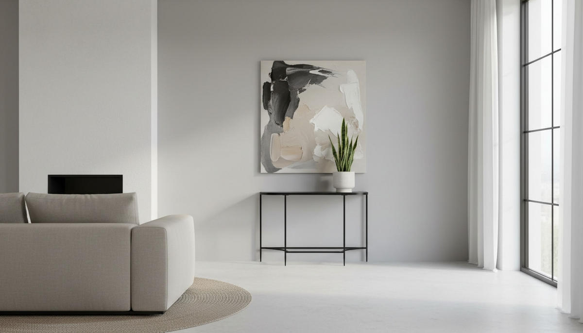KONSOLENTISCH Schwarz  - Schwarz, Design, Glas/Metall (110/35/80cm) - Xora
