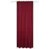 FERTIGVORHANG  blickdicht   135/145 cm  - Bordeaux, Basics, Textil (135/145cm)