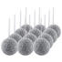 CHRISTBAUMKUGEL-SET 12-teilig Silberfarben - Silberfarben, Basics, Kunststoff (8cm) CHRISTBAUMKUGEL-SET 12-teilig Silberfarben - Silberfarben, Basics, Kunststoff (8cm)