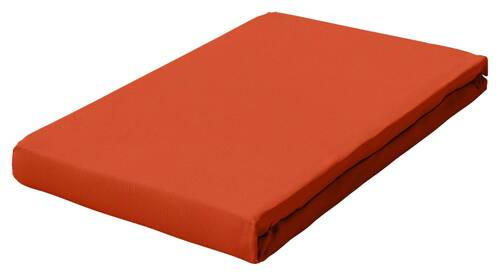 Schlafgut Topper-Spannbetttuch Pure Rot 180-200x200-220 cm