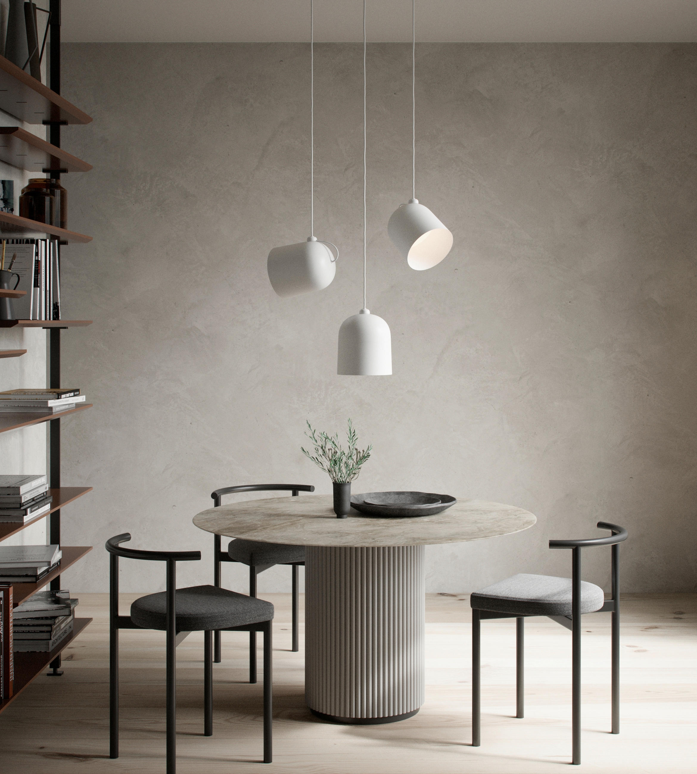 Hängeleuchte in Weiß mit Metal 21/32 cm  - Weiß, Design, Metall (21/32cm) - Nordlux