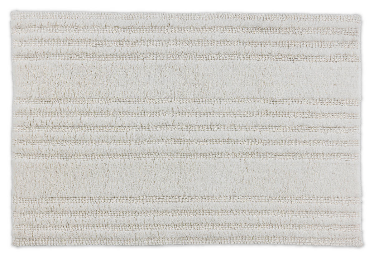 BADTEPPICH Creme 67/110 cm  - Creme, Basics, Textil (67/110cm) - Schöner Wohnen
