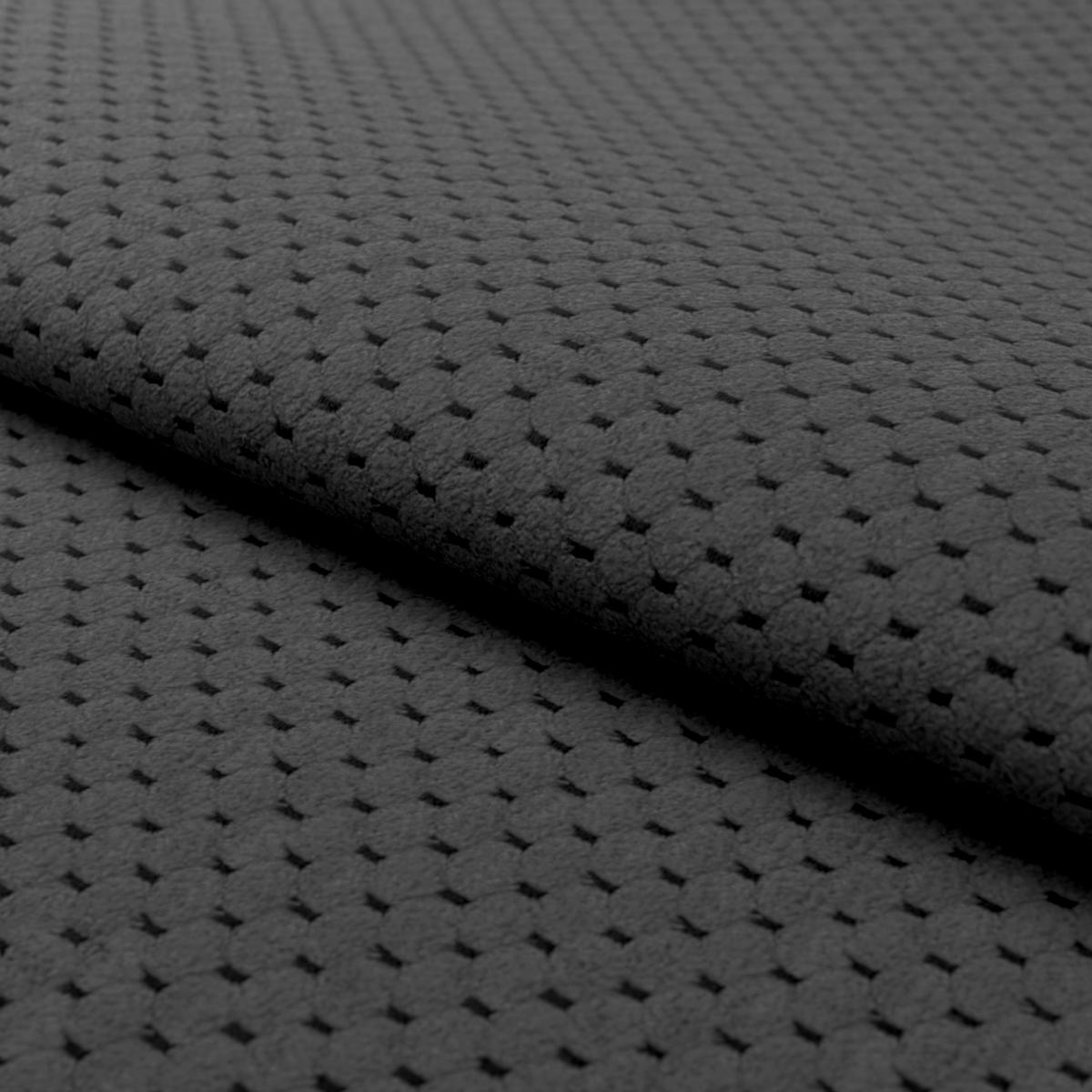 ECKSOFA Anthrazit Chenille  - Chromfarben/Anthrazit, KONVENTIONELL, Textil/Metall (234/312cm) - Livetastic