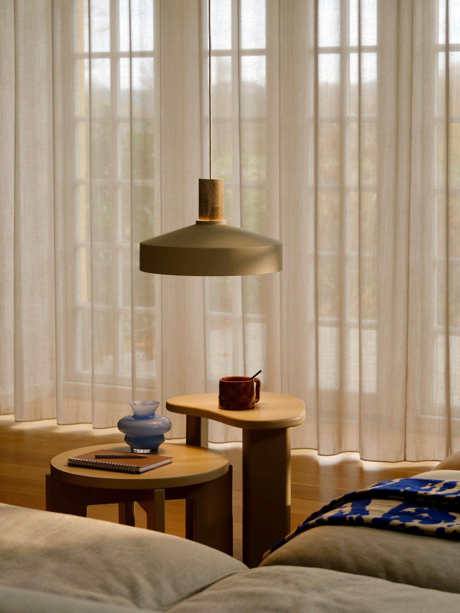 HÄNGELEUCHTE 37,5/13 cm  - Beige, LIFESTYLE, Metall (37,5/13cm) - Nordlux