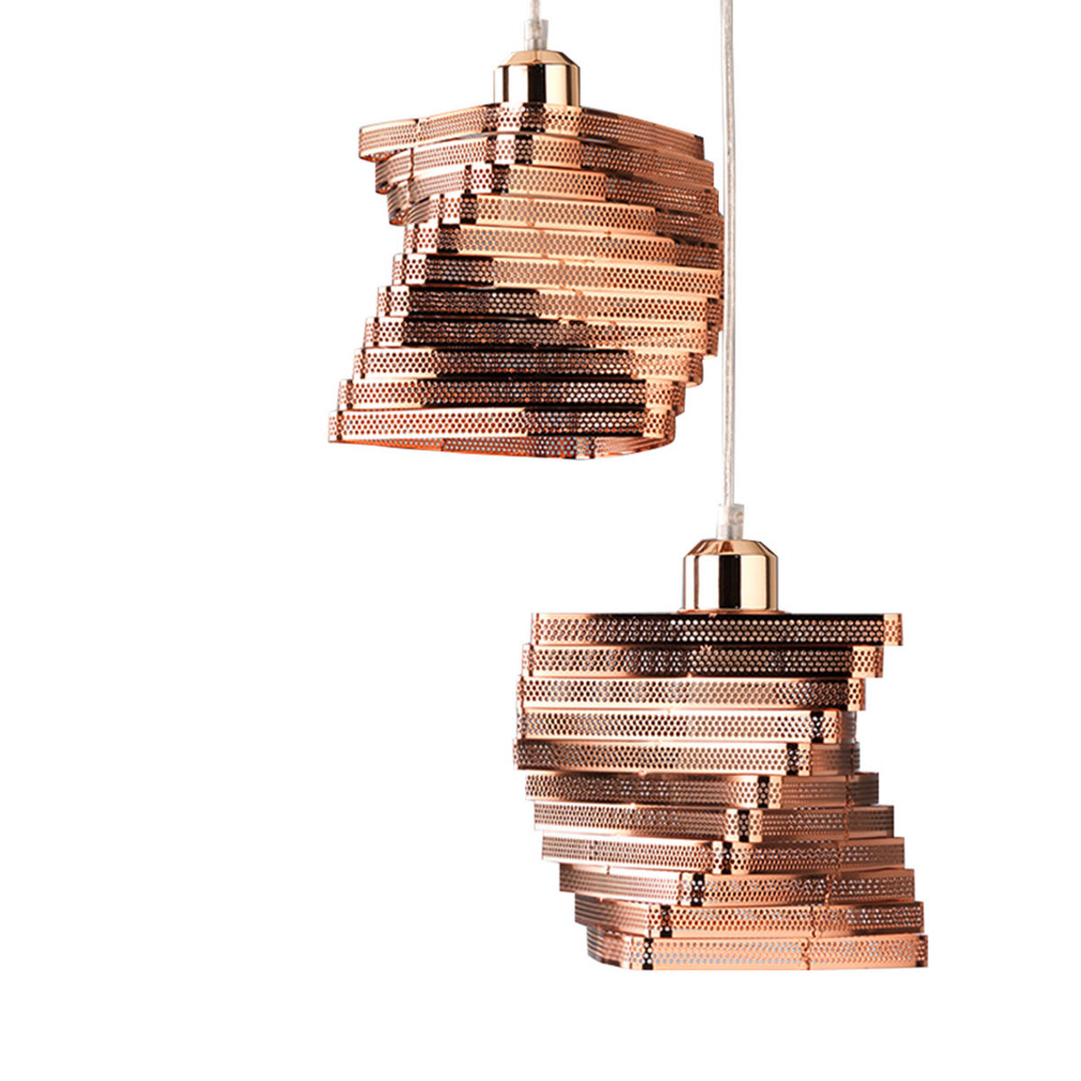 HÄNGELEUCHTE 44/120 cm  - Kupferfarben, Design, Metall (44/120cm)