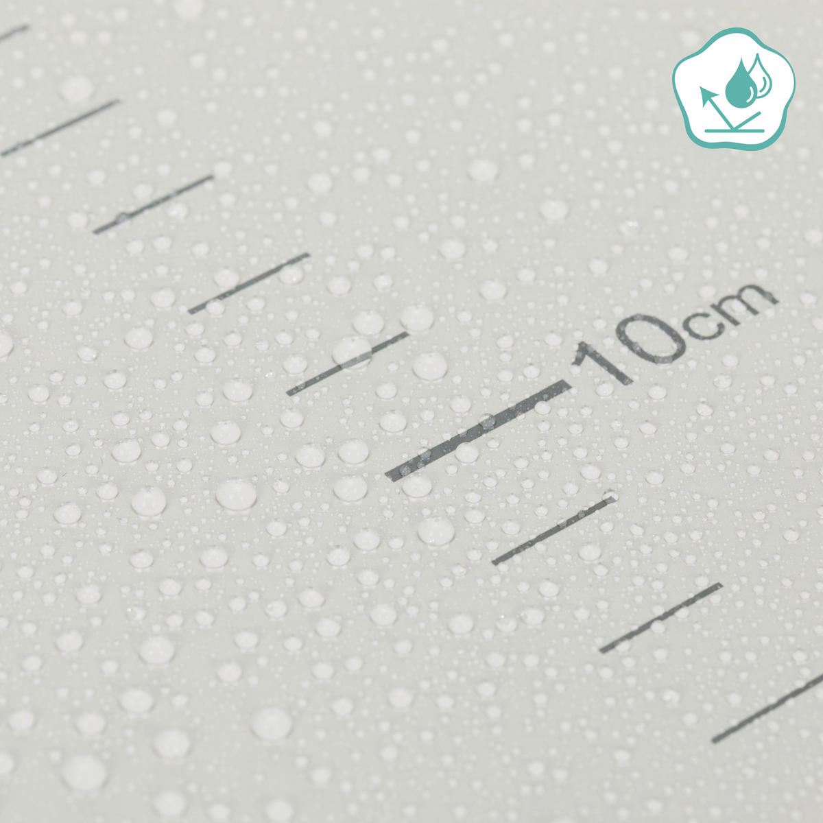 WICKELAUFLAGE - Hellgrau, Basics, Kunststoff (45/72cm) - Fillikid