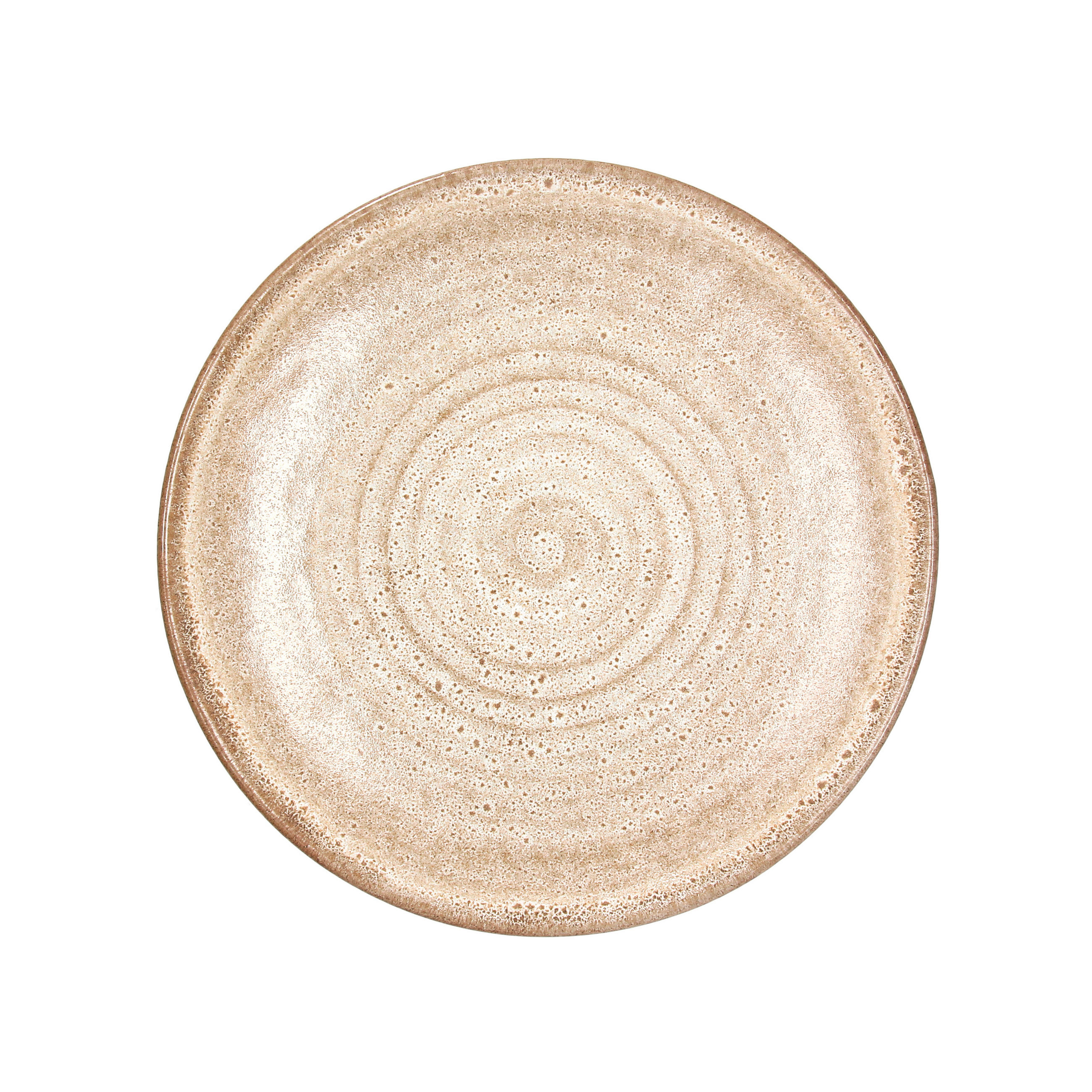 DESERTNI KROŽNIK  REDSTRONG TUFF  keramika   22/2 cm       - Basics, keramika (22/2cm) - Tognana