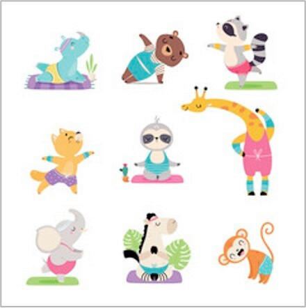 WANDTATTOO  - Multicolor, Basics, Kunststoff (25/35/0,10cm) - Euroart