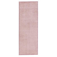 LÄUFER 80/400/400 cm Pure  - Hellrosa, Basics, Kunststoff (80/400/400cm)