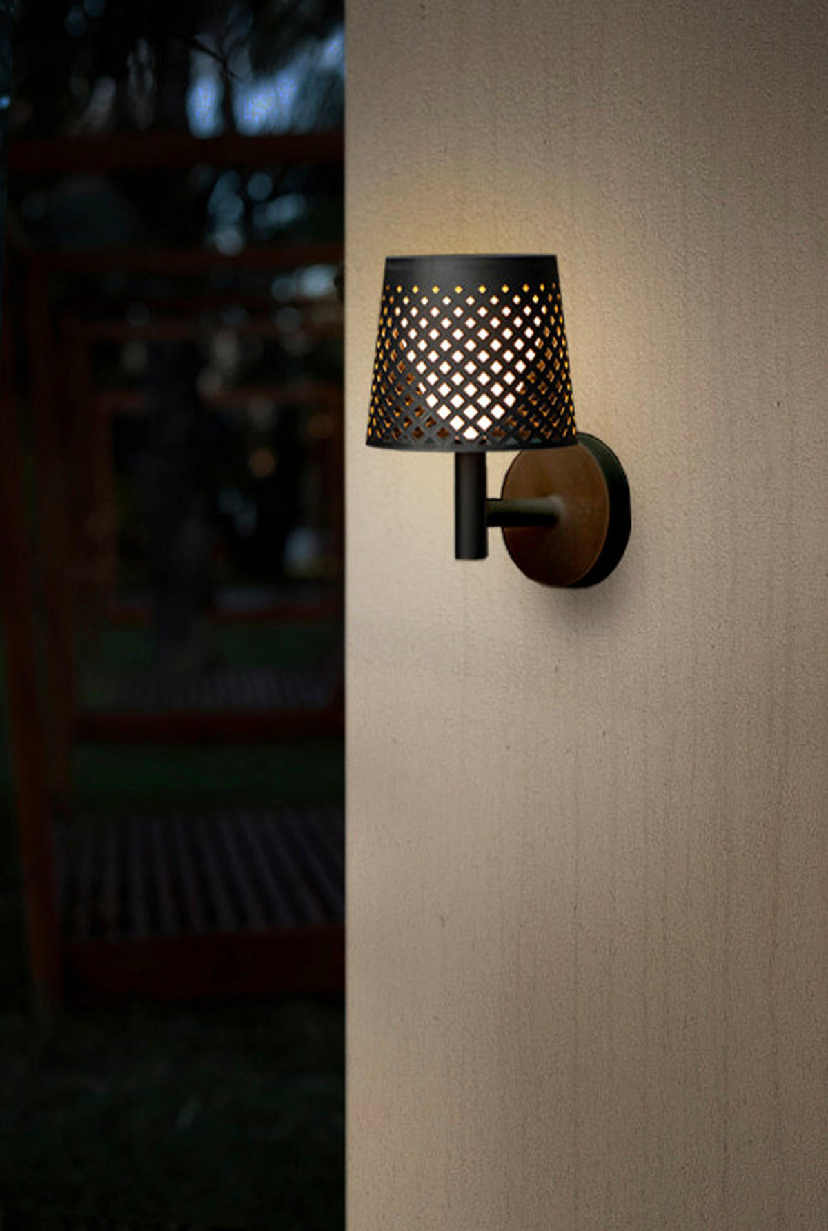 SOLARLEUCHTE GRETA 5in1 16.3/80/16.3 cm   - Schwarz, Basics, Kunststoff (16.3/80/16.3cm) - New Garden