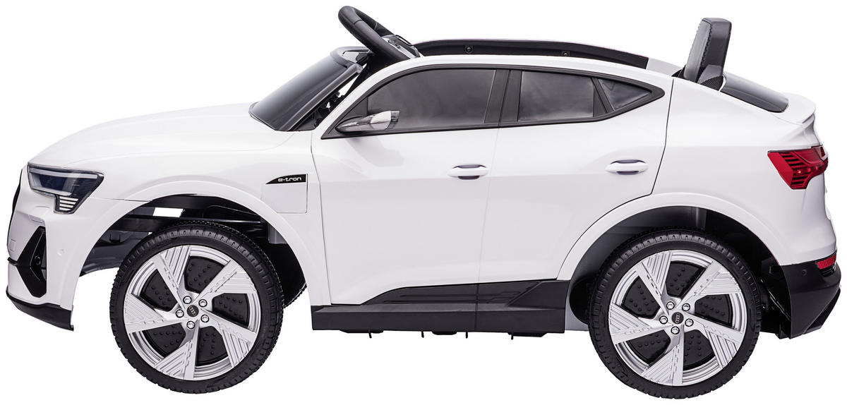 ELEKTRO-KINDERAUTO AUDI E-TRON  - Weiß, KONVENTIONELL, Kunststoff (108/60/47cm)