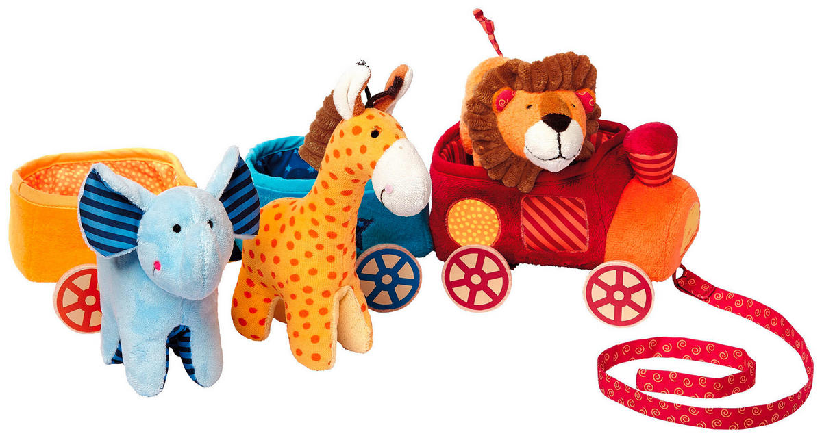 ZIEHFIGUR - Blau/Rot, Basics, Holz/Textil (45/25/14cm) - Sigikid