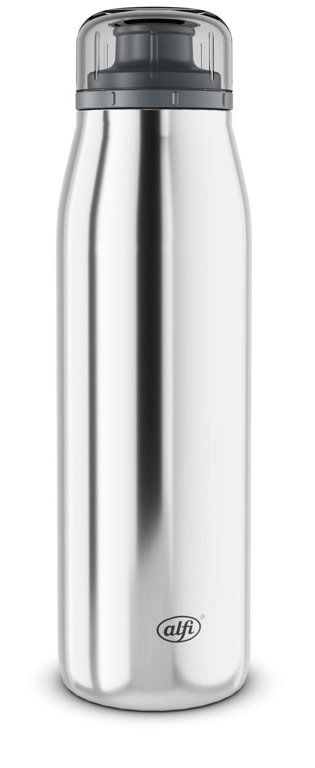 ISOLIERFLASCHE ISO Bottle 0,35 L  - Edelstahlfarben, Design, Metall (0,50l) - Alfi