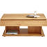 COUCHTISCH Wildeiche massiv rechteckig Eichefarben - Eichefarben, KONVENTIONELL, Holz (120/45-65/70cm) - Valnatura
