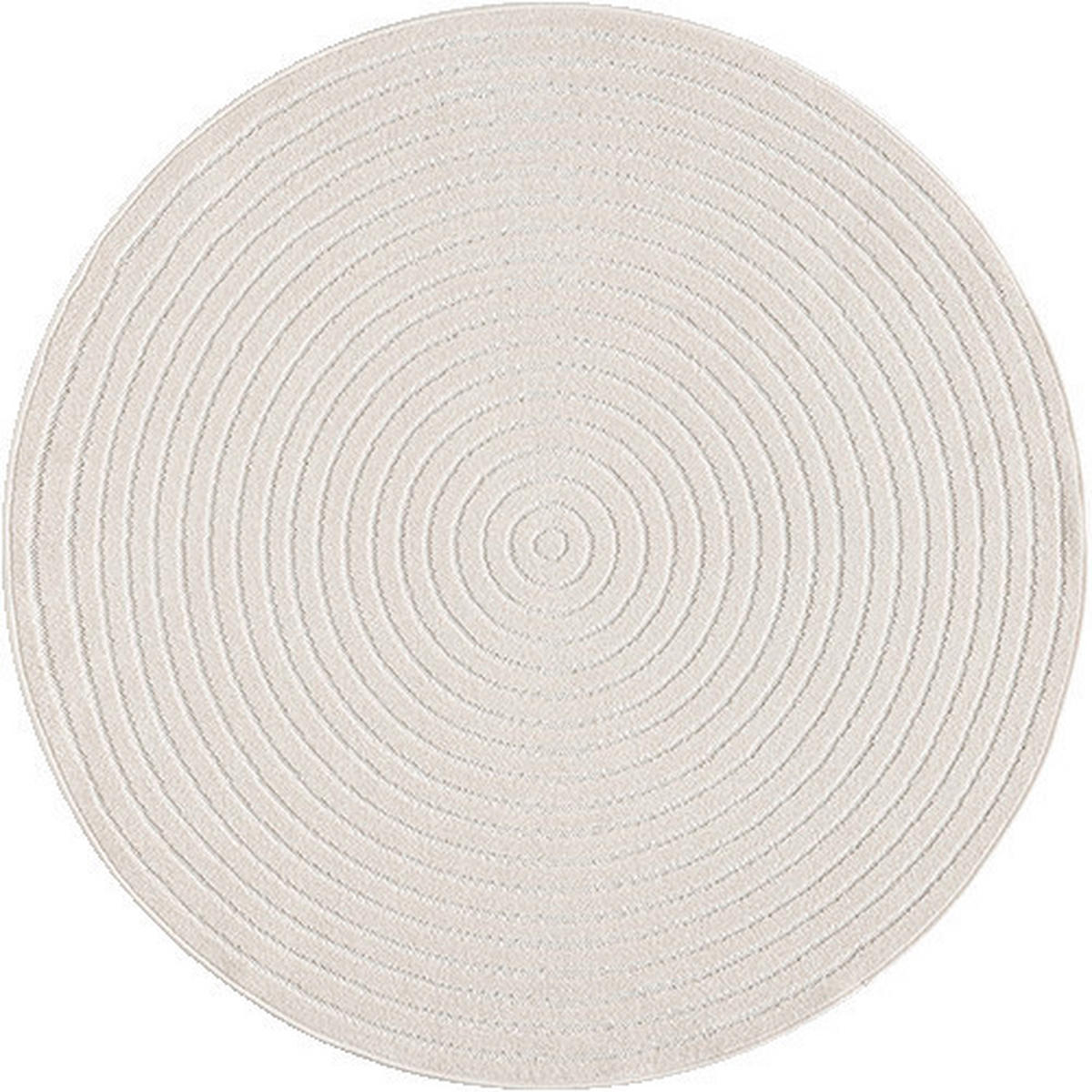 OUTDOORTEPPICH 120 cm Tenerife Plus Creme  - Creme, KONVENTIONELL, Textil (120cm) - Novel