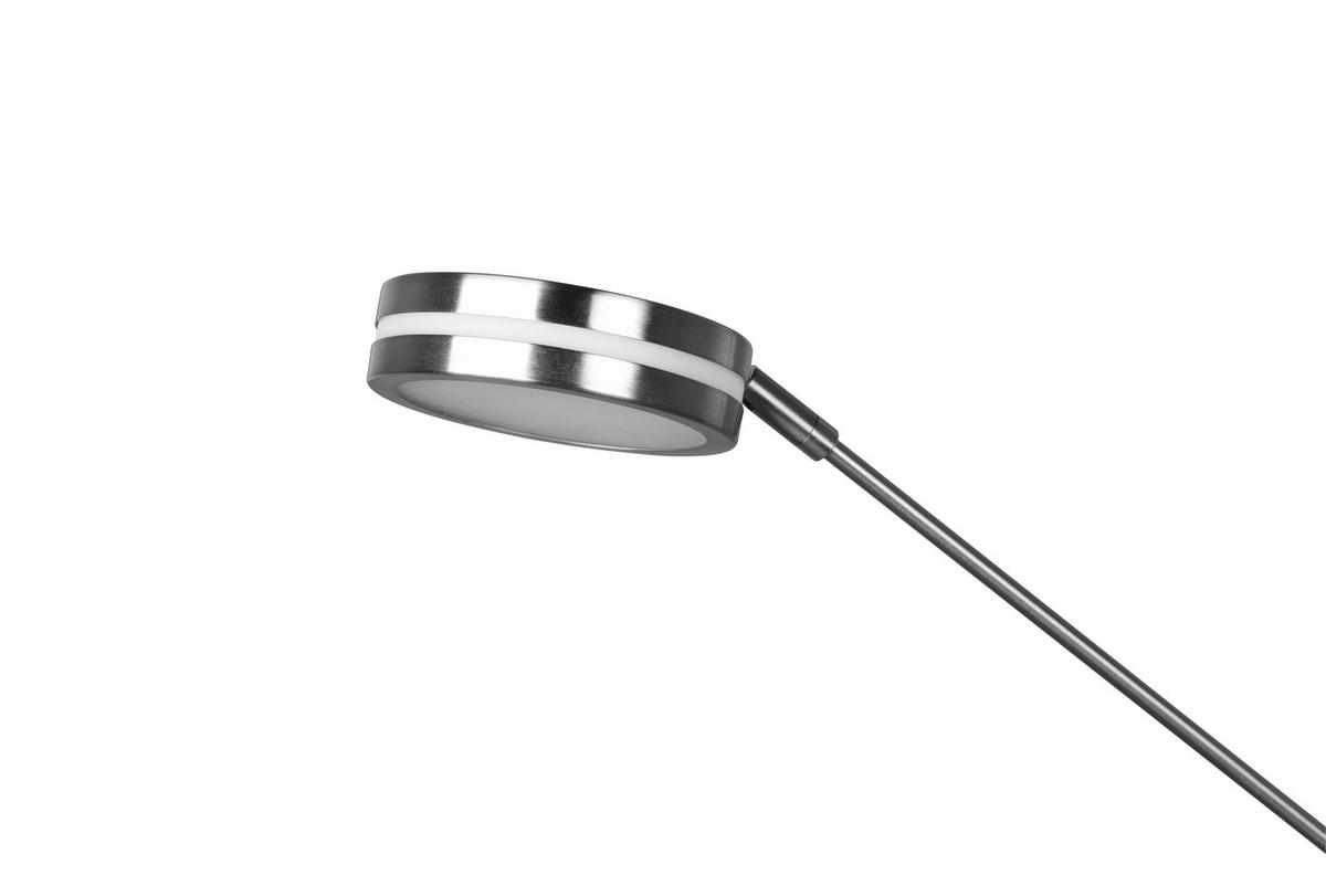 LED-STEHLEUCHTE - Nickelfarben, Basics, Metall (35,2/181cm) - Trio Leuchten